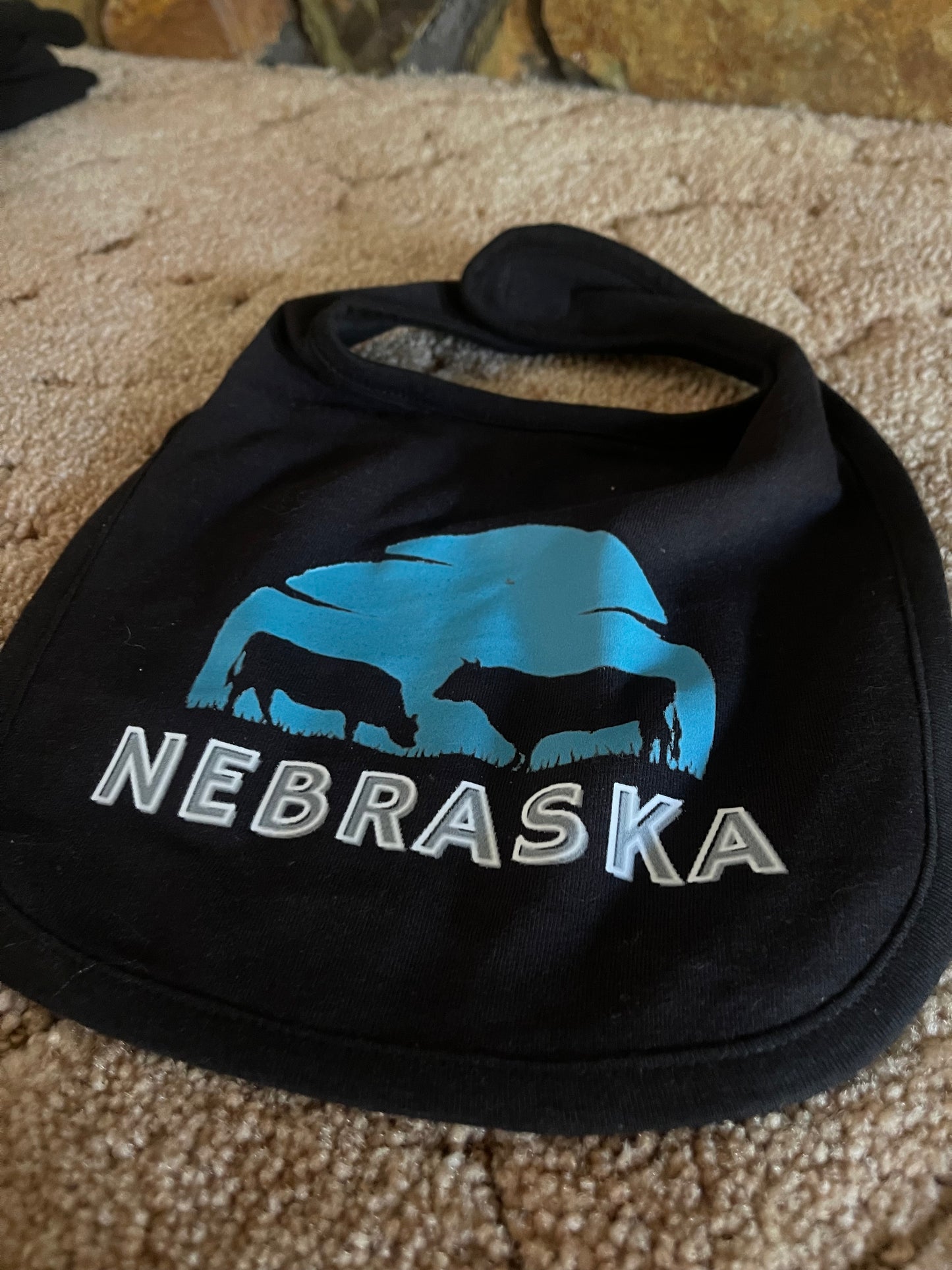 Nebraska Bib & Onesie