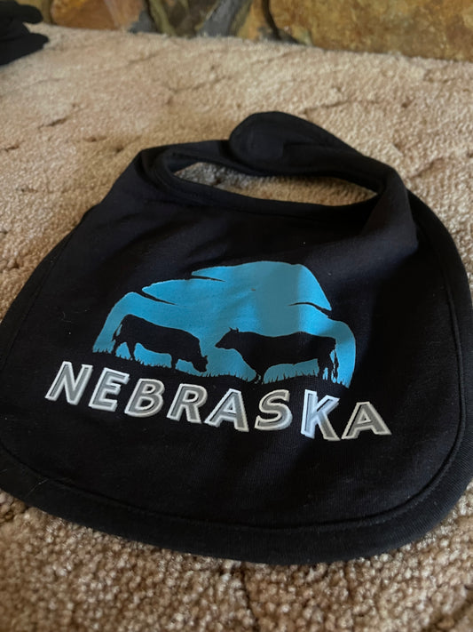 Nebraska Bib & Onesie